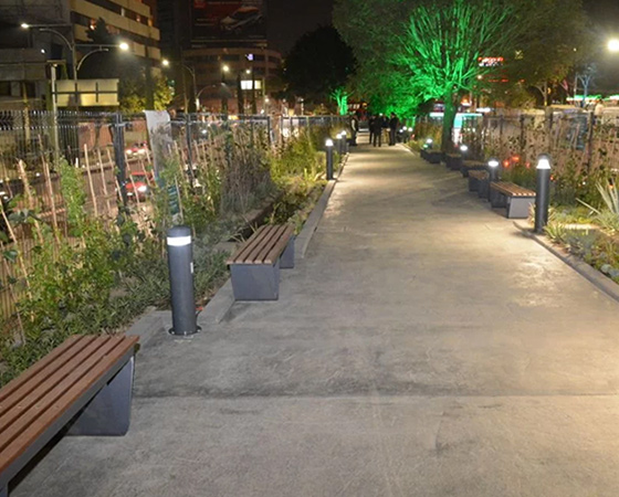 MUPA® en el Ecoducto Río de la Piedad. Benito Juárez, CDMX | Mobiliario Urbano
