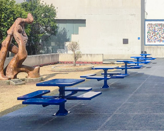 MUPA® en Colegio en Lomas de Vista Hermosa. Cuajimalpa,CDMX | Mobiliario Urbano