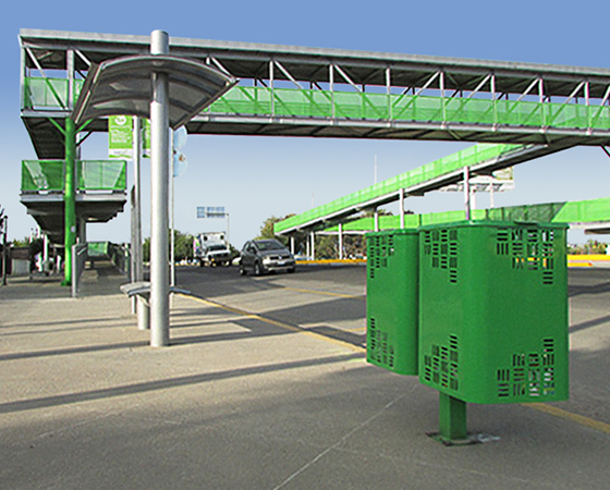 MUPA® en el Tuzobus. Pachuca, HGO | Mobiliario Urbano