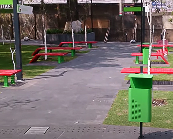 MUPA® en el Jardín Municipal San Cristobal. Ecatepec, MEX | Mobiliario Urbano