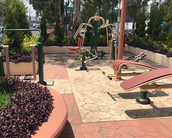 MUPA® en un Gimnasio al Aire Libre. Ixtapaluca, MEX | Mobiliario Urbano