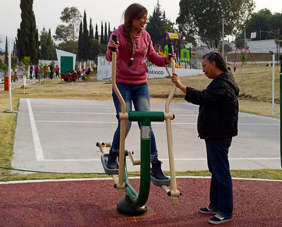 MUPA® en el Deportivo Ciprés. Tultitlán, MEX | Mobiliario Urbano